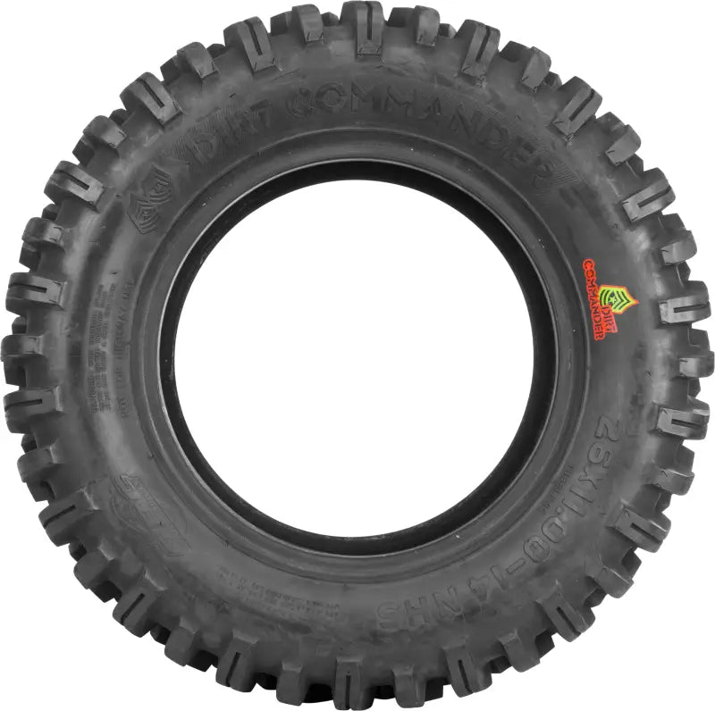 Tire Dirt Commander Rear 27x11 14 Bias Lr 1120lbs 578-10130