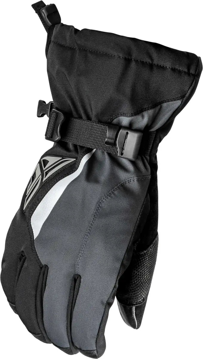 Title Gauntlet Gloves Black/Grey Lg wps-371-0601l