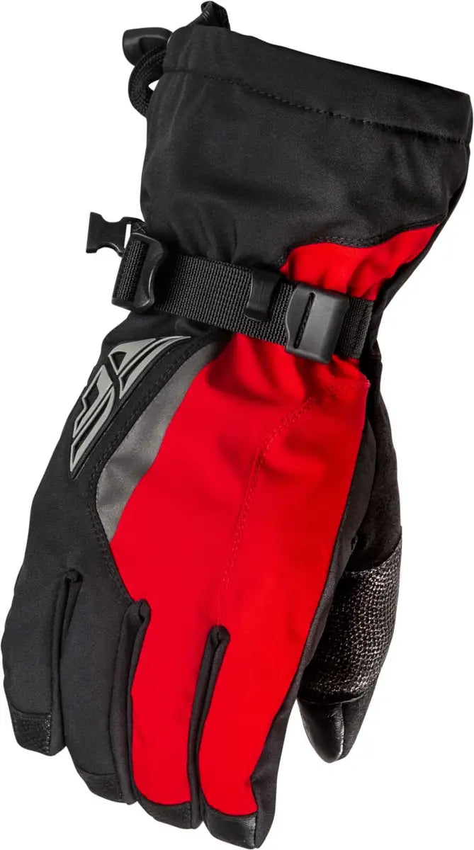 Title Gauntlet Gloves Black/Red Sm wps-371-0603s