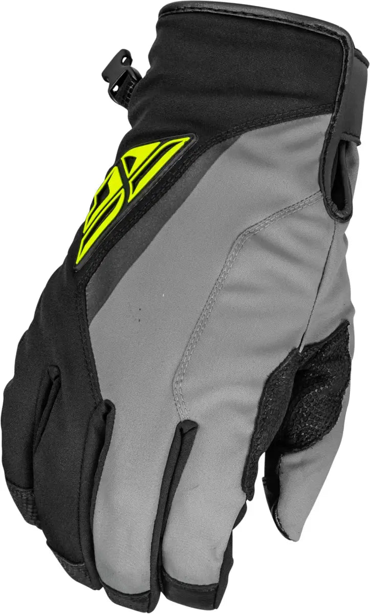 Title Long Gloves Black/Grey/Hi Vis 3x wps-371-06113x