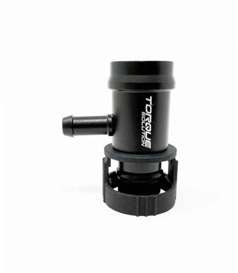 Torque Solution Billet Boost Tap - Toyota Supra A90/A91 MKV / BMW B48/B58 / G Series Chassis - Black ts-gr-689