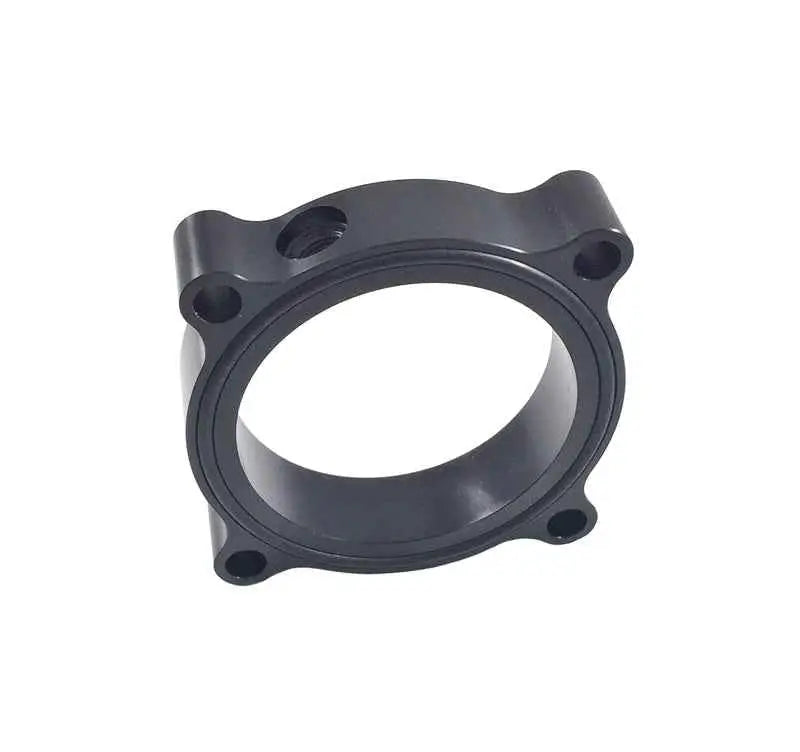 Torque Solution Throttle Body Spacer (Black): Audi / Volkswagen 2.0T FSI SI ts-tbs-030b