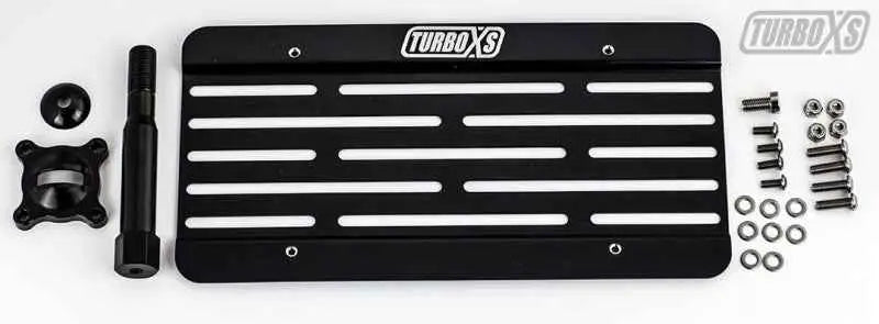 Turbo XS 09-17 Nissan GT-R Towtag License Plate Relocation Kit towtag-r35