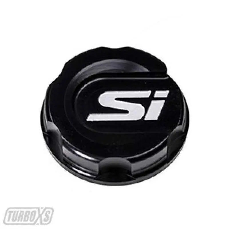 Turbo XS 2016+ Honda Civic Black Oil Cap hc-oc-blk-si