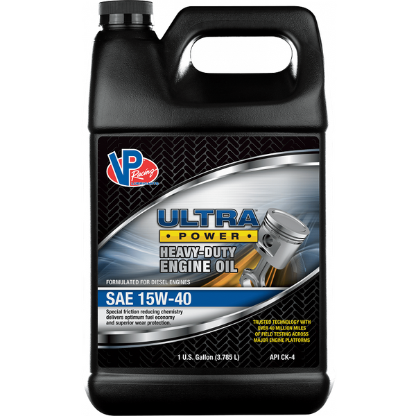 Ford Bronco / Bronco Sport 15W40 Diesel Oil: Ultra Power™ Heavy Duty – (API CK-4) by VP Racing