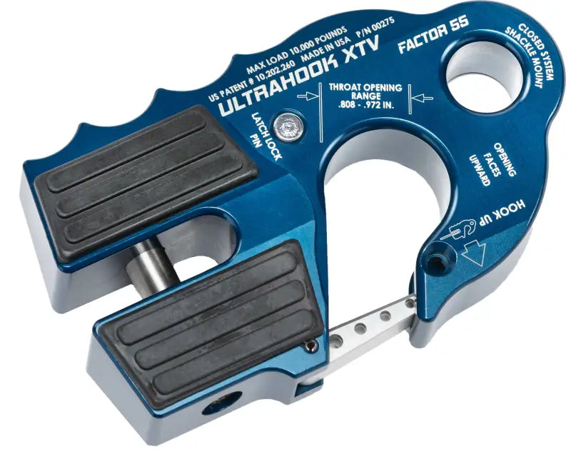 Ultrahook Xtv Winch Shackle Mount Blue wps-640-02752