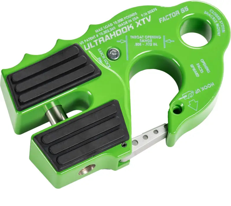 Ultrahook Xtv Winch Shackle Mount Lime Green wps-640-02758
