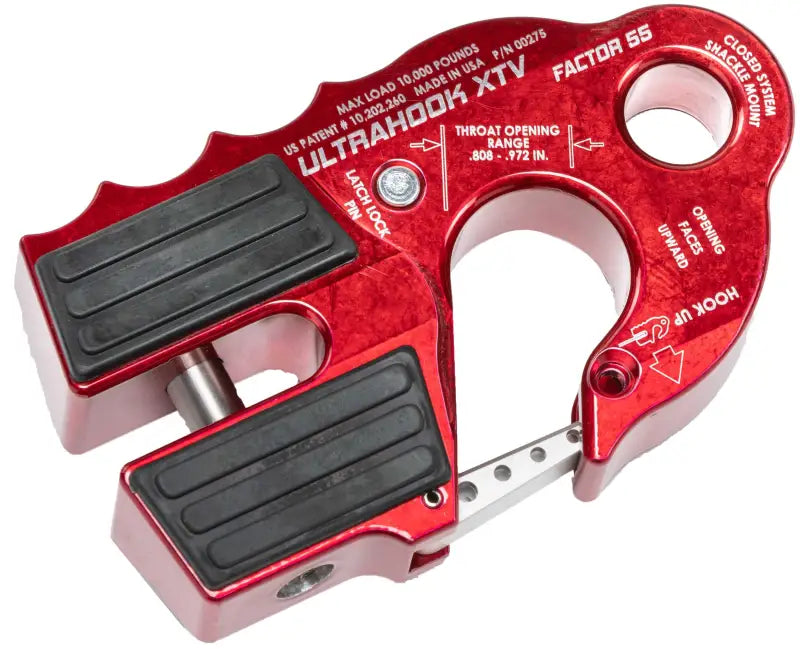 Ultrahook Xtv Winch Shackle Mount Red wps-640-02751