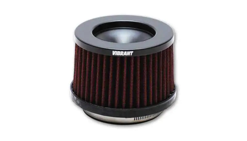 Vibrant The Classic Perf Air Filter 4.75in O.D. Cone x 3-1/2in Tall x 3in inlet I.D. Turbo Outlets 10930