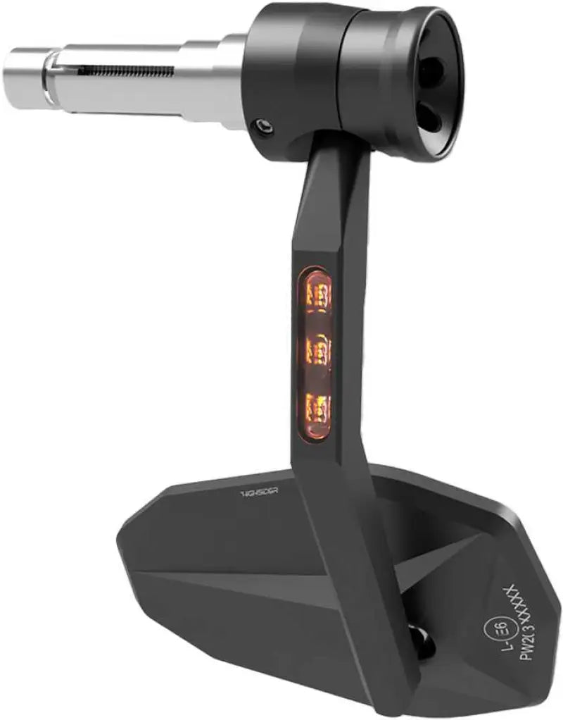 Victory Rim Bar End Mirror With Turn Signals wps-58-2060