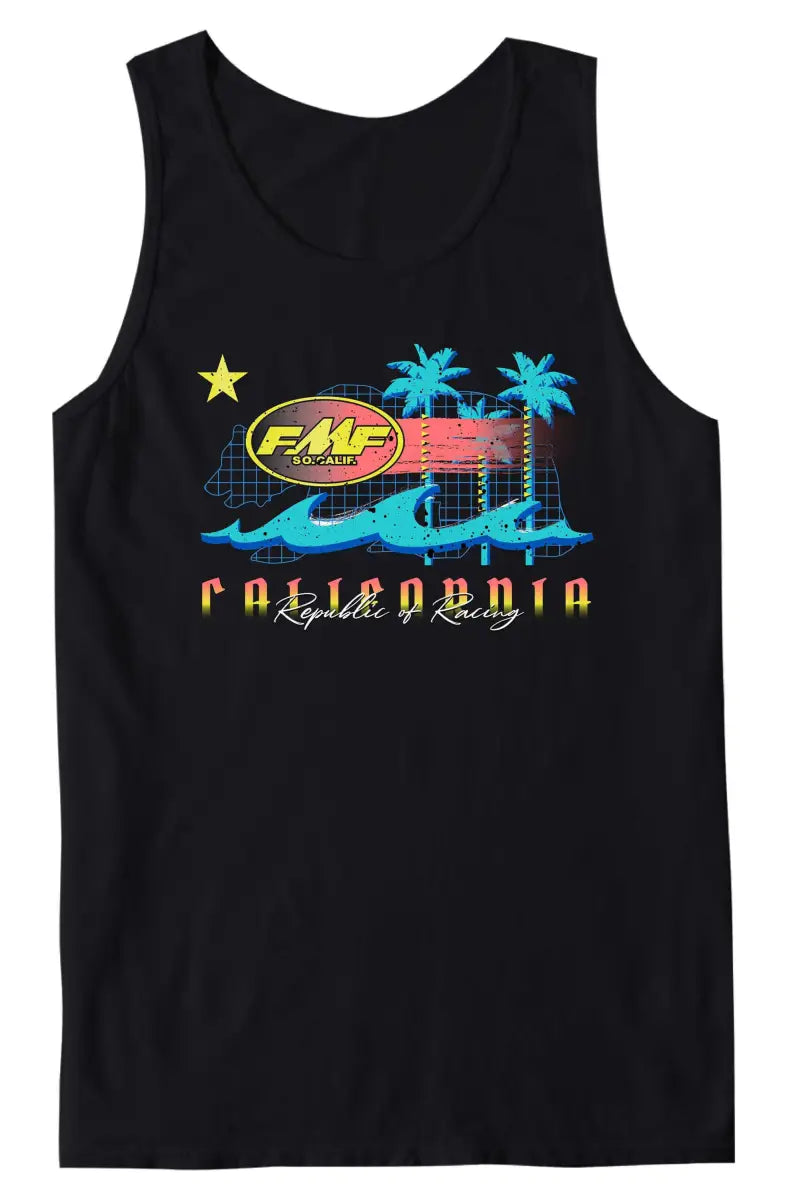 Wavy Tank Black Sm wps-782-0225s