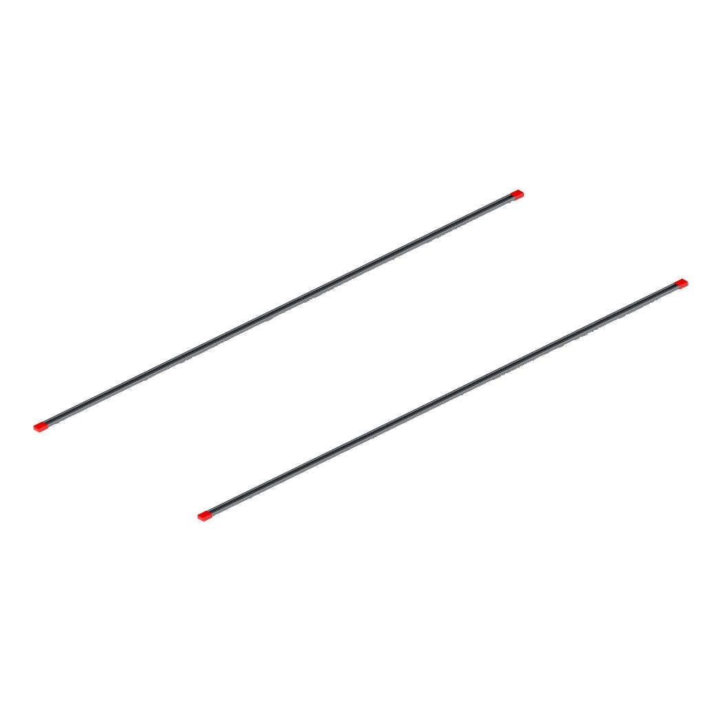 Weather Guard Mounting Channel Kit Full-Size Mid/High-Roof 115" Model 2115-0-01