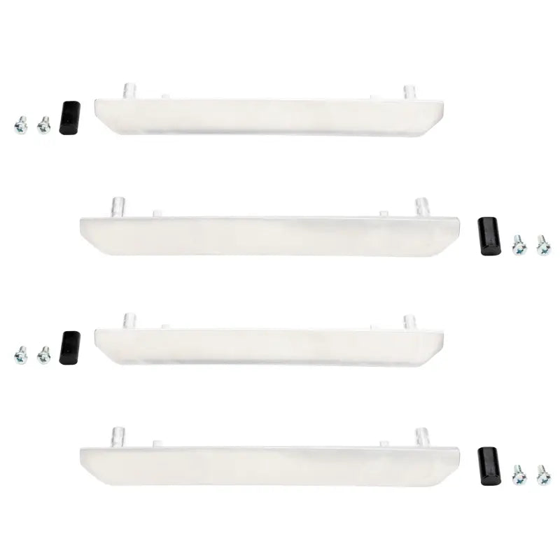 Wehrli 2020+ GMC 2500/3500HD Fender Flare Marker Light Delete Kit w/o Logo - Raw Finish - WCF100391 wcfwcf100391