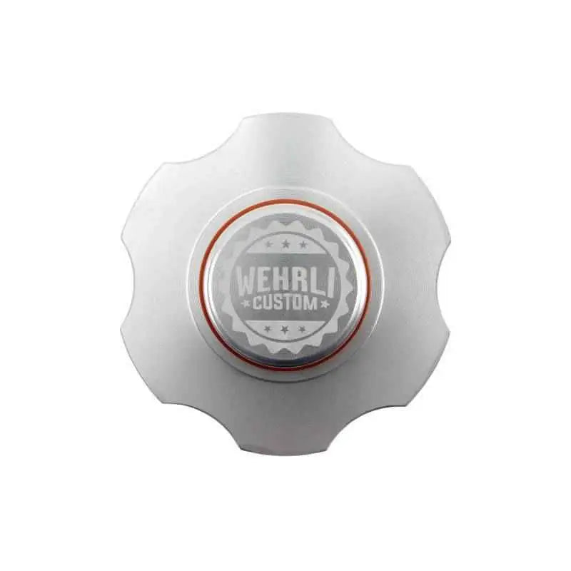 Wehrli 98.5-21 Cummins Billet Aluminum Clear Anodized Oil Fill Cap wcf100394