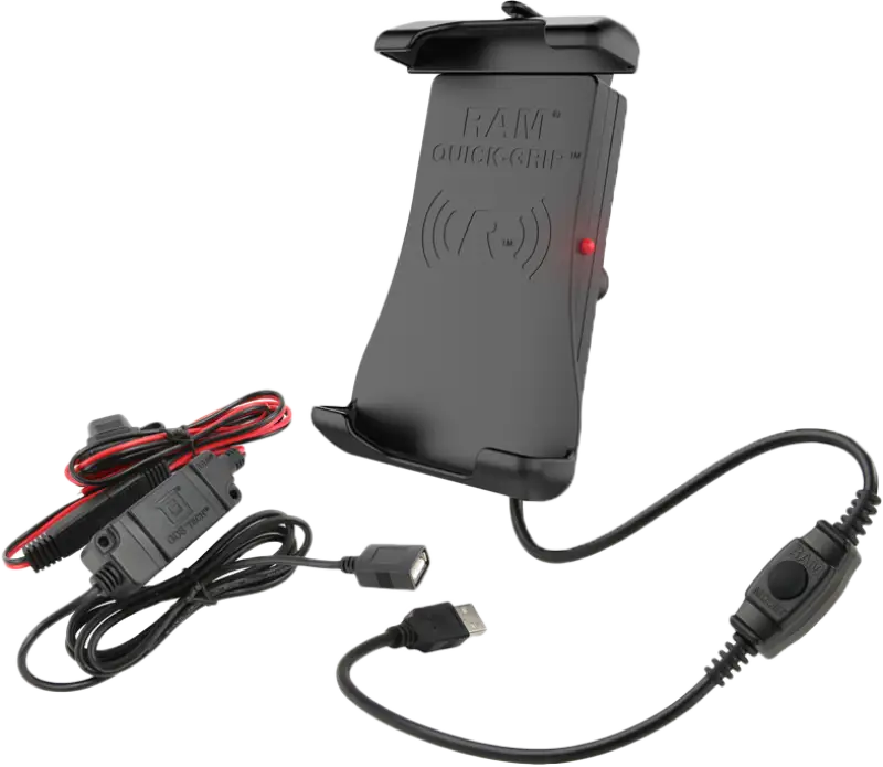 Wireless Charging Holder Quick Grip W/Harness wps-71-7058