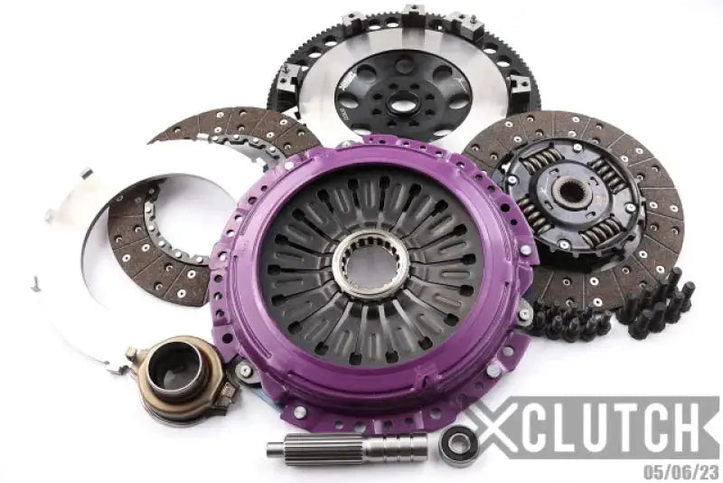 XClutch 15-21 Subaru WRX STi Base 2.5L 10.5in Twin Sprung Organic Clutch Kit xclxksu23531-2a