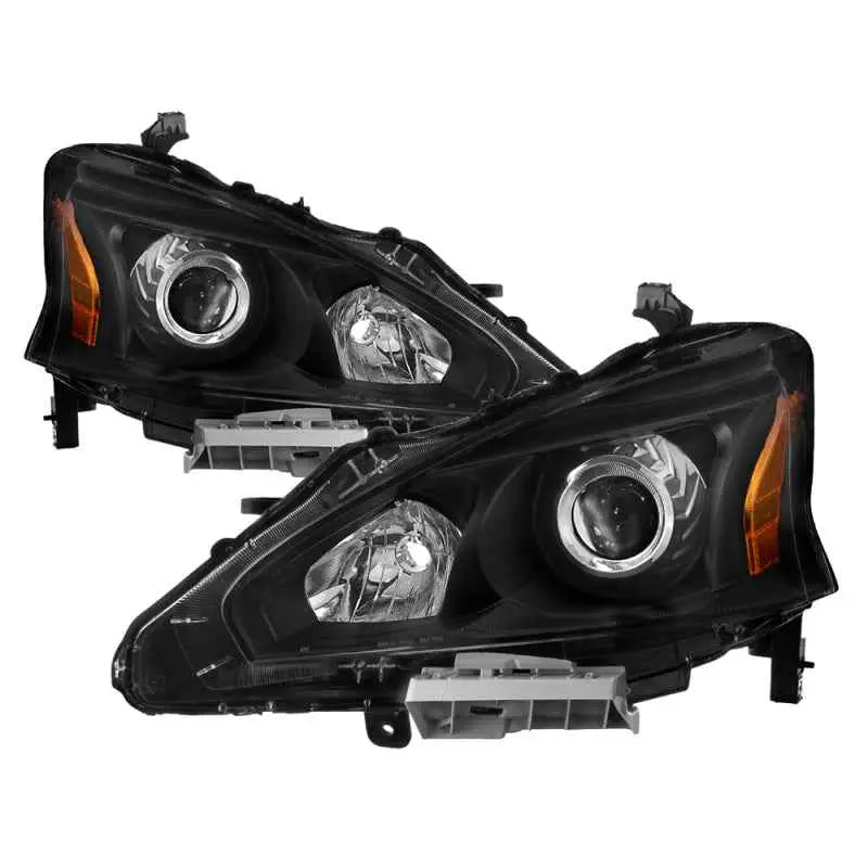 xTune Nissan Altima 13-15 4Dr OE Style Headlights - Black HD-JH-NA134D-AM-BK 9937415