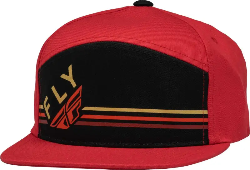 Youth Fly Track Hat Black/Red wps-351-0095